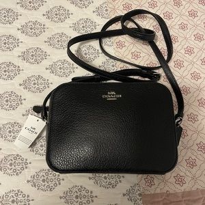 Coach Black Camera Crossbody